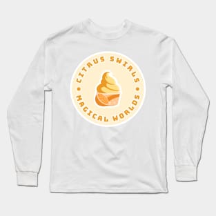 Citrus Swirls & Magical Worlds Long Sleeve T-Shirt